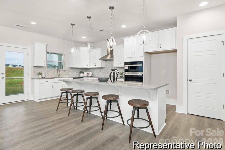 Furnished interior view inside a new home in Tillery Tradition, Mount Gilead (Image 12).
