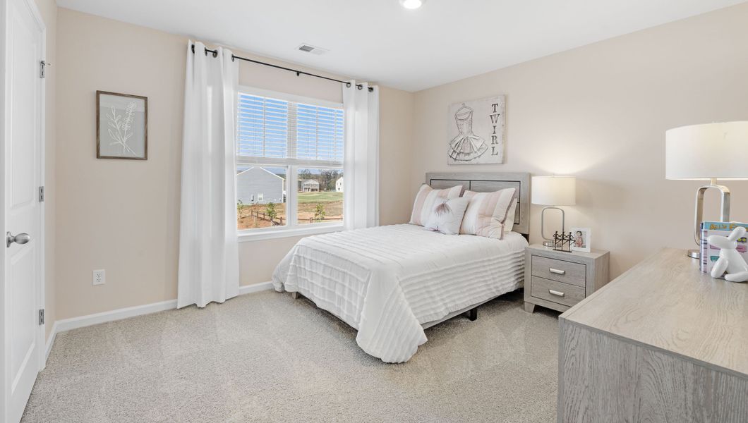 Furnished interior view inside a new home in Woodglen, Piedmont (Image 24). Furnished interior view inside a new home in Woodglen, Piedmont (Image 24).