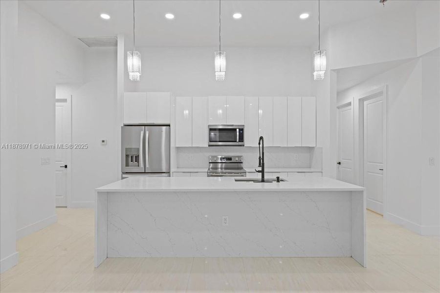 Furnished interior view inside a new home in , Labelle (Image 9).