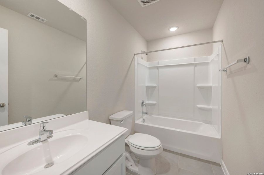 Furnished interior view inside a new home in Legacy Hills, San Antonio (Image 5).