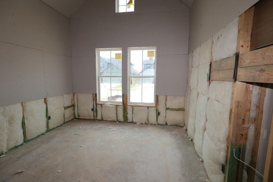 In-progress construction of a new home in Elyson - Grove Row Collection, Katy, TX (Image 10).