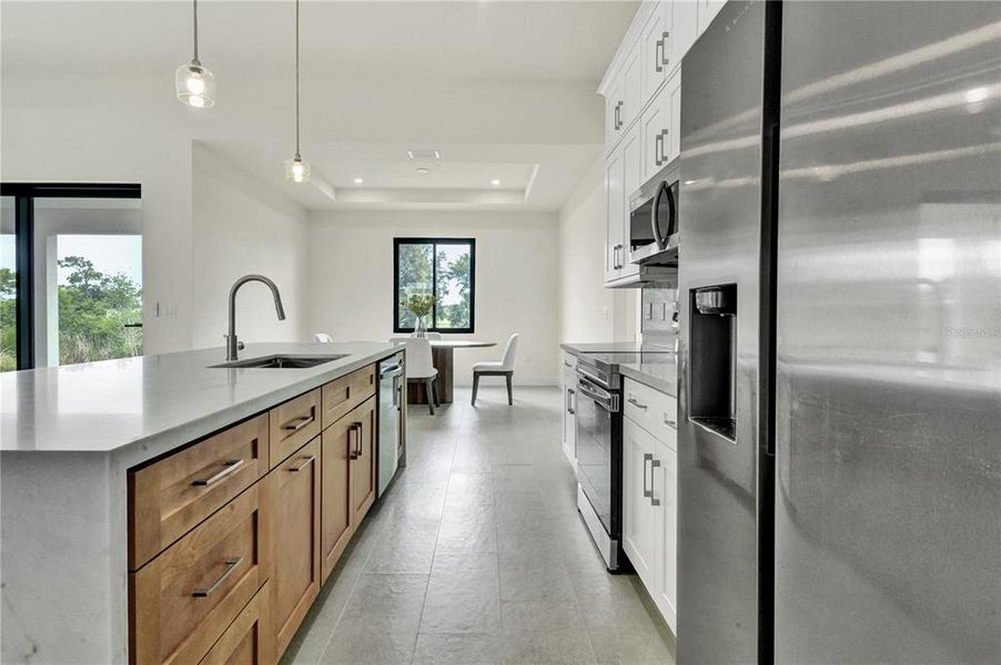 Furnished interior view inside a new home in , Cape Coral (Image 11).