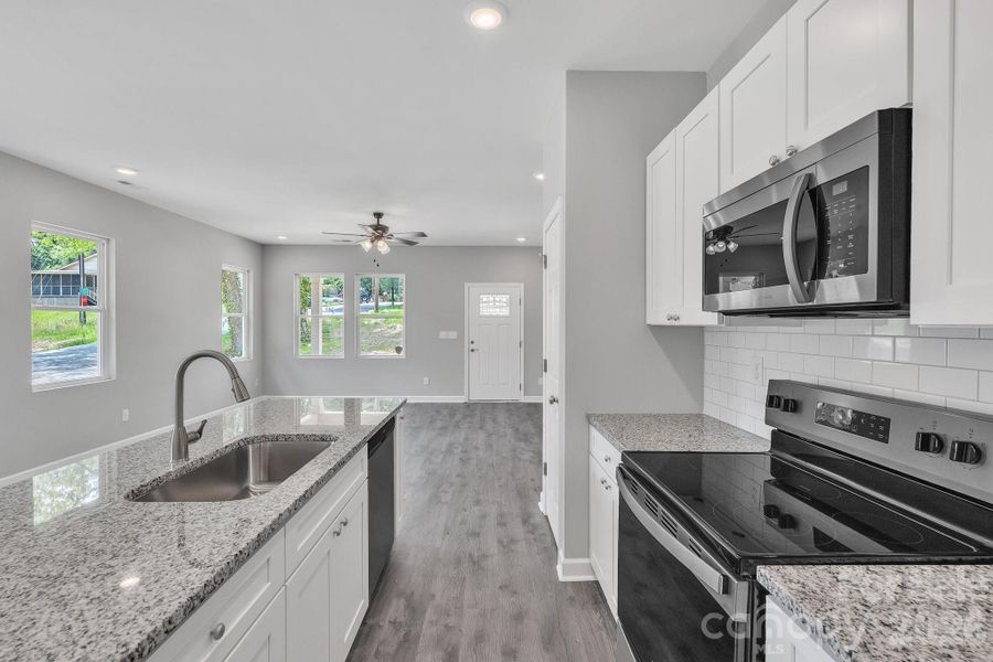 Furnished interior view inside a new home in , Salisbury (Image 14).