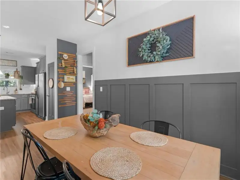 Furnished interior view inside a new home in , Monticello (Image 41).