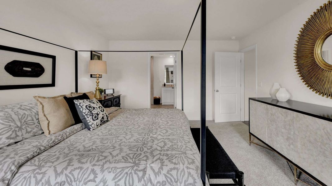 Furnished interior view inside a new home in Hawk's Ridge, Rossville (Image 26).