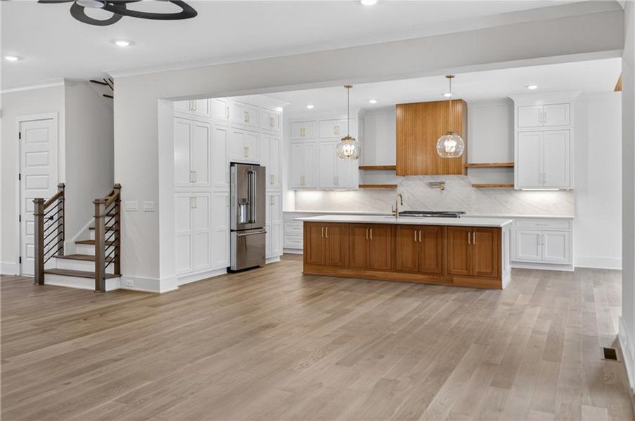 Furnished interior view inside a new home in , Buford (Image 11).