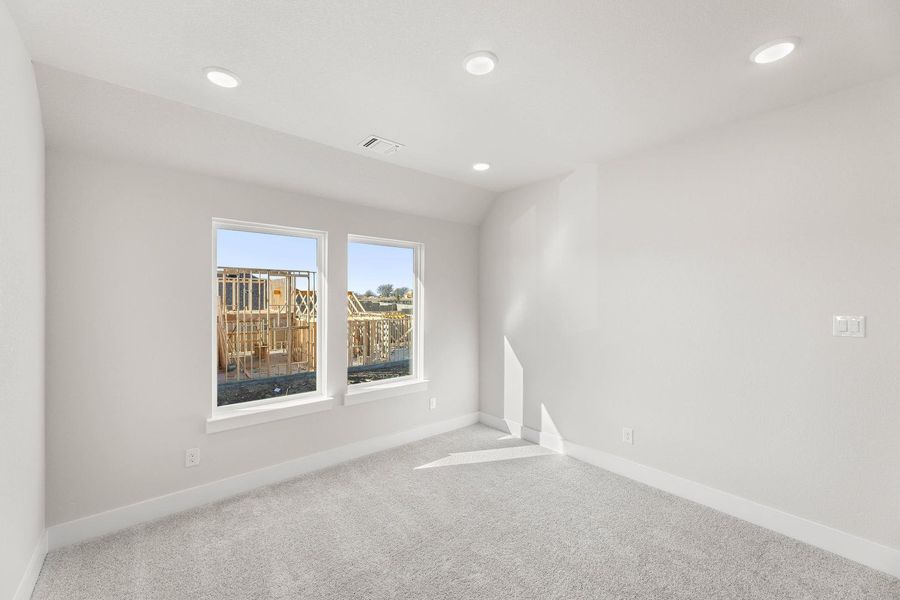 Spacious, unfurnished interior of a new home in Treeline, Justin (Image 23).