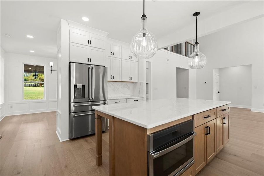 Furnished interior view inside a new home in , Canton (Image 5).