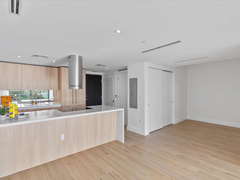 European-Style Open-concept kitchen