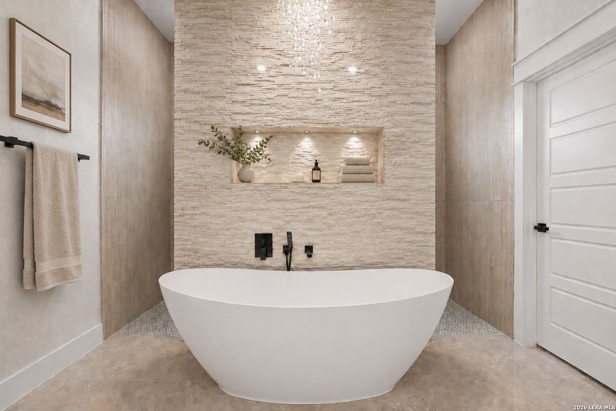 Furnished interior view inside a new home in , La Vernia (Image 5).
