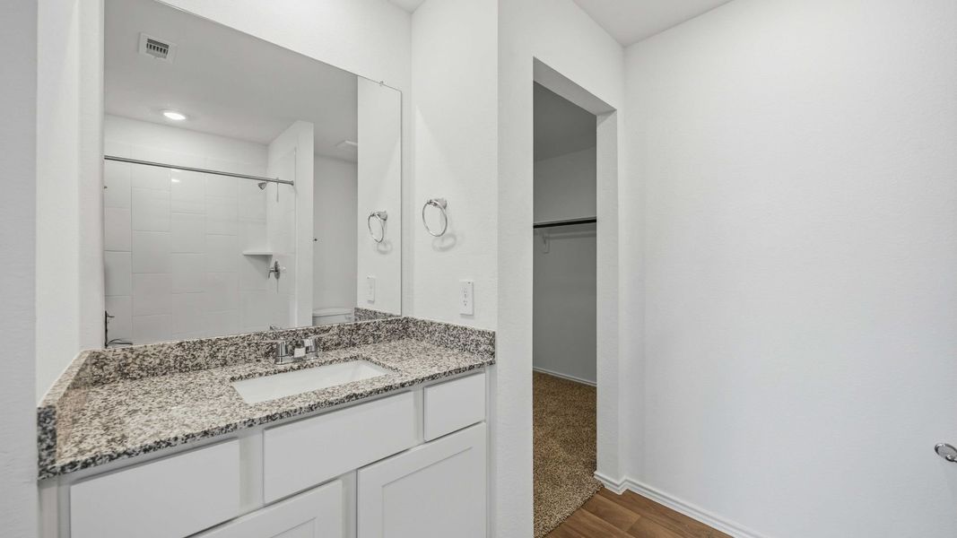 Furnished interior view inside a new home in Legacy Village, Houston (Image 3).