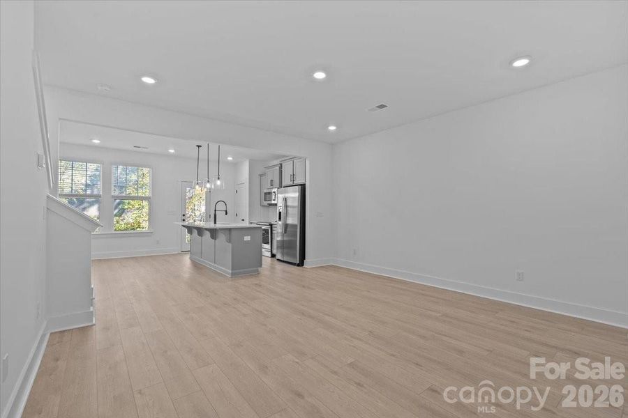 Open concept main floor Open concept main floor