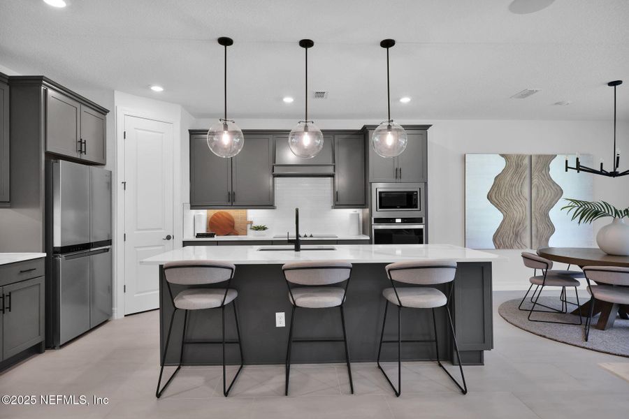 Furnished interior view inside a new home in Westerly Park at Wildlight, Yulee (Image 13).