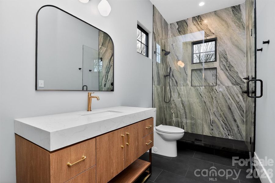 Furnished interior view inside a new home in , Charlotte (Image 38).