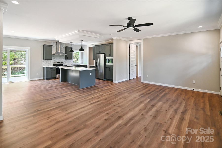 Spacious, unfurnished interior of a new home in , Morganton (Image 17).