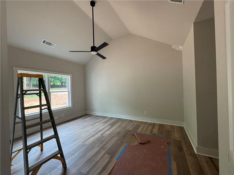 In-progress construction of a new home in , Jefferson, GA (Image 22).