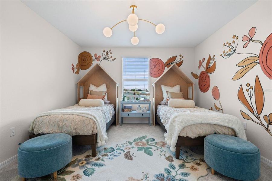 Furnished interior view inside a new home in Rye Ranch: Executive Homes, Parrish (Image 29).