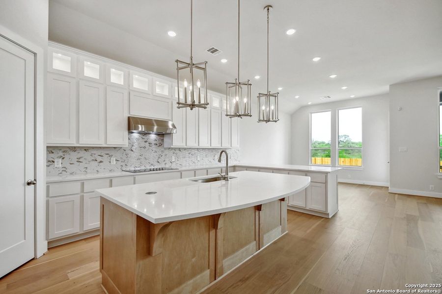 Furnished interior view inside a new home in Alsatian Oaks: 60ft. lots, Castroville (Image 7).