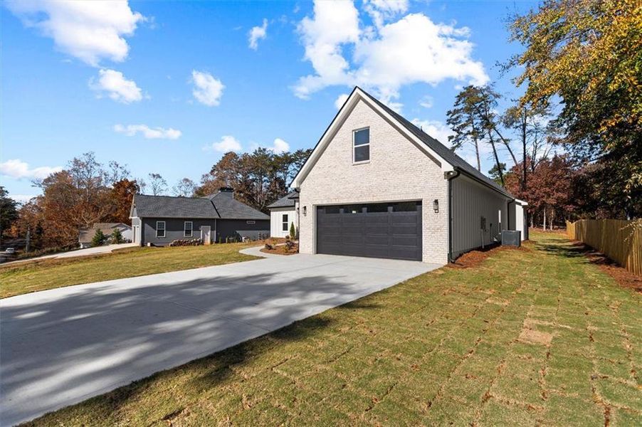 Front exterior of a new home in , Gainesville, GA, highlighting curb appeal (Image 29).