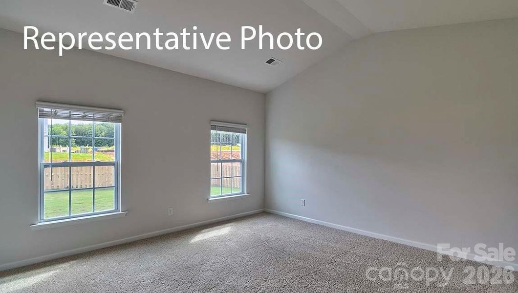 Spacious, unfurnished interior of a new home in Secrest Commons, Monroe (Image 5).