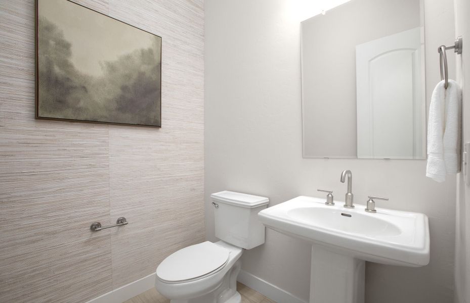 Representative furnished interior of a home built from the Voyage by Pulte Homes in Saguaro Reserve - Majesty, Marana (Image 5).