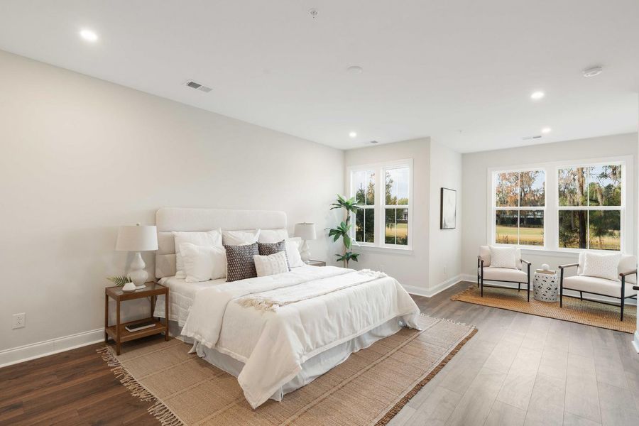 Furnished interior view inside a new home in , Charleston (Image 7).