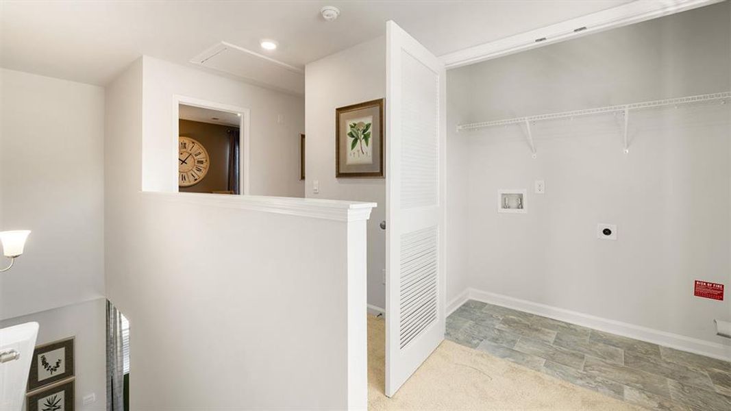 Spacious, unfurnished interior of a new home in Poplar Preserve, Newnan (Image 20).