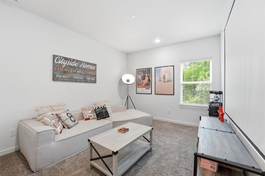 Furnished interior view inside a new home in Highland Commons, Houston (Image 15).
