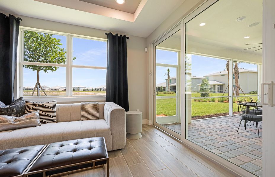Representative furnished interior of a home built from the Easley by Pulte Homes in Highpointe, Stuart (Image 12).