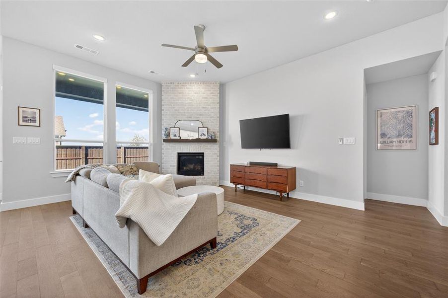 Furnished interior view inside a new home in Walsh: Artisan Series - 50' lots, Aledo (Image 7).