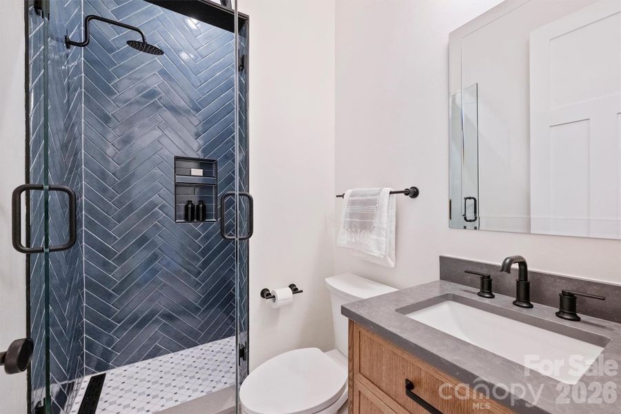 Furnished interior view inside a new home in , Charlotte (Image 36).