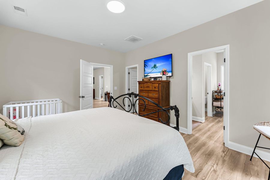 Furnished interior view inside a new home in , Smoaks (Image 12).