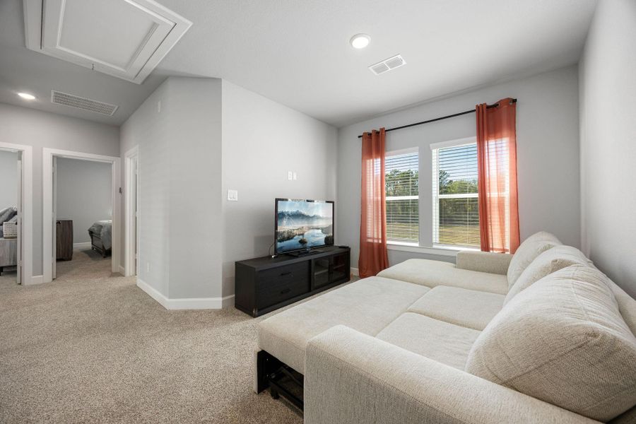 Furnished interior view inside a new home in , Humble (Image 29). Furnished interior view inside a new home in , Humble (Image 29).