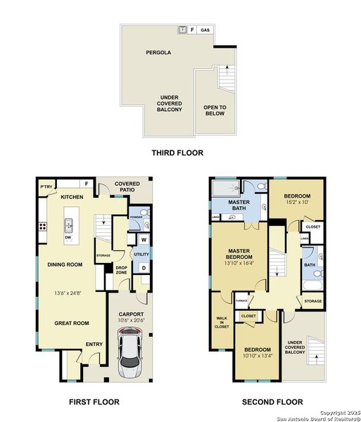 2D floor plan layout of this home in , San Antonio, TX (Image 5). 2D floor plan layout of this home in , San Antonio, TX (Image 5).