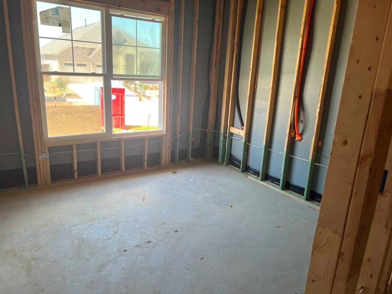 Secondary Bedroom Construction Progress