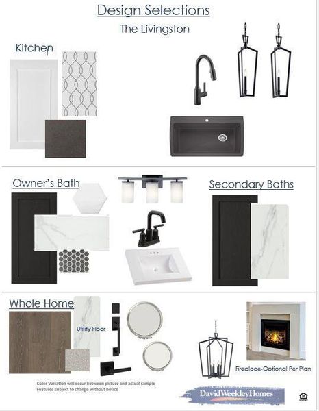 Sample of building materials used in homes in Mantua Point Gardens, Van Alstyne (Image 3).