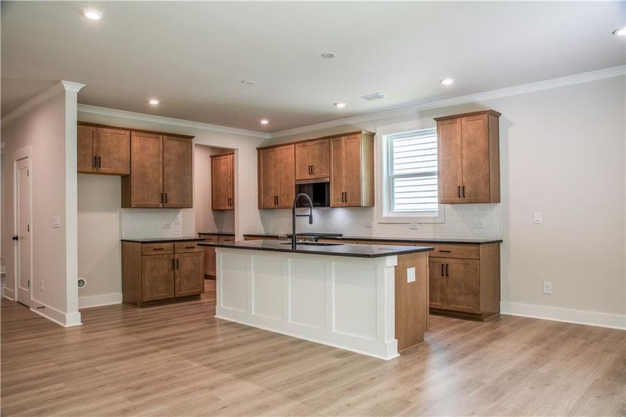 Furnished interior view inside a new home in Cambridge at Steels Bridge: Steels Bridge, Canton (Image 9).