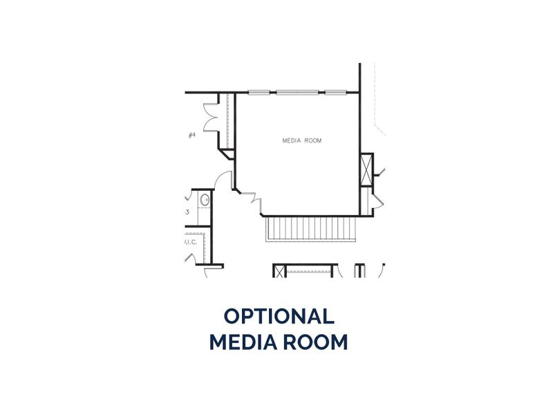 2D floor plan layout for the The Brookmont by Stephen Elliott Homes in Traditions Of Braselton, Jefferson, GA (Image 6). 2D floor plan layout for the The Brookmont by Stephen Elliott Homes in Traditions Of Braselton, Jefferson, GA (Image 6).