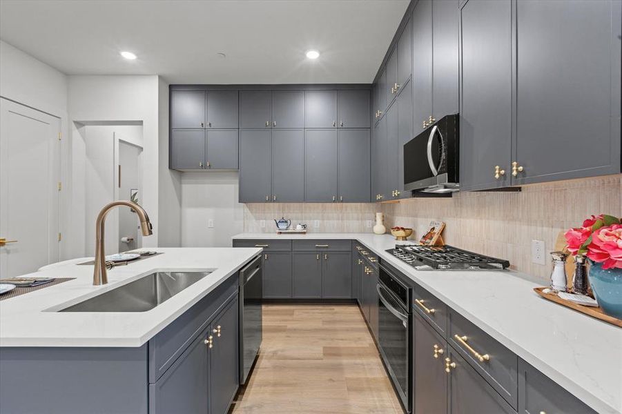 Furnished interior view inside a new home in , Lake Dallas (Image 9). Furnished interior view inside a new home in , Lake Dallas (Image 9).