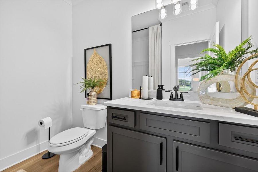 Furnished interior view inside a new home in , Good Hope (Image 32).