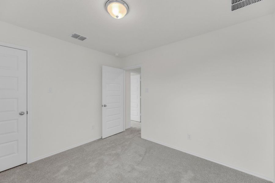 Spacious, unfurnished interior of a new home in Salerno - Classic Collection, Round Rock (Image 15).