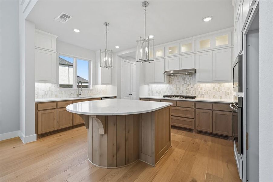 Furnished interior view inside a new home in Mosaic: 40ft. lots, Prosper (Image 9).