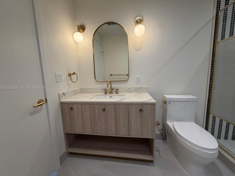 Furnished interior view inside a new home in , Miami (Image 14).