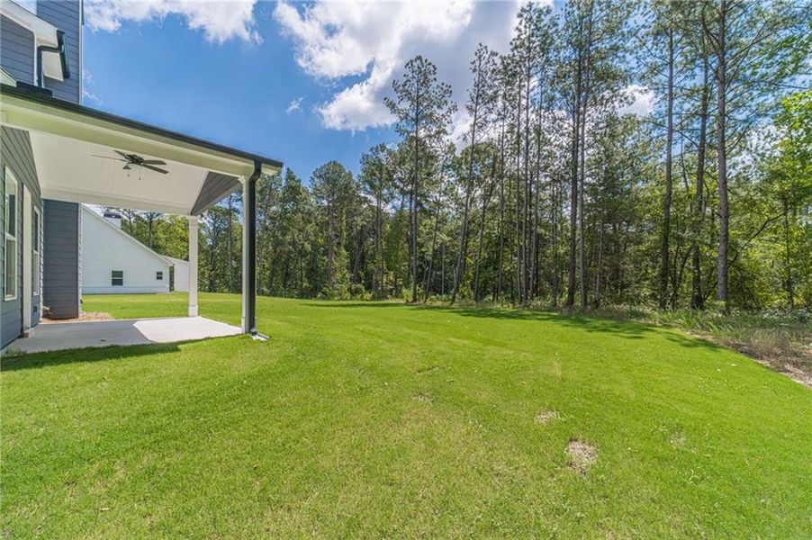 Exterior details and patio area of a home in , Loganville (Image 3).