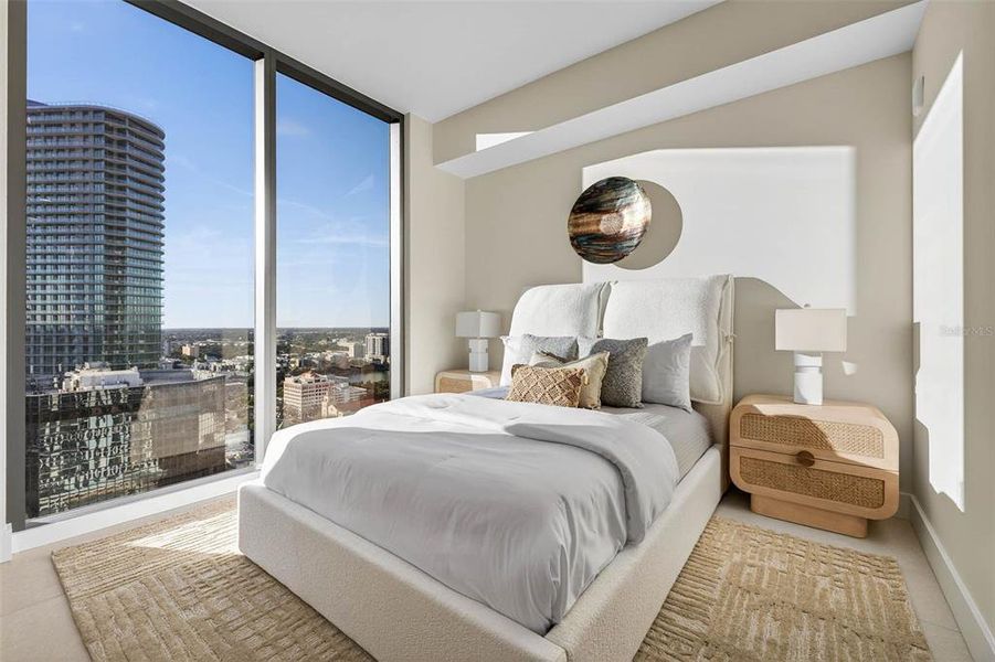 Furnished interior view inside a new home in , St. Petersburg (Image 18).