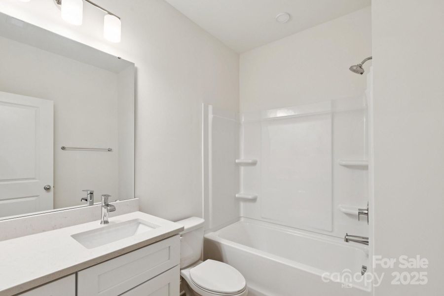 Upstairs guest bathroom Upstairs guest bathroom