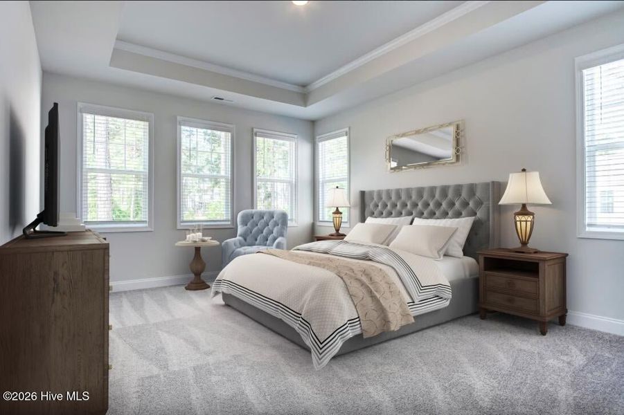 Furnished interior view inside a new home in Terrapin, Leland (Image 9).