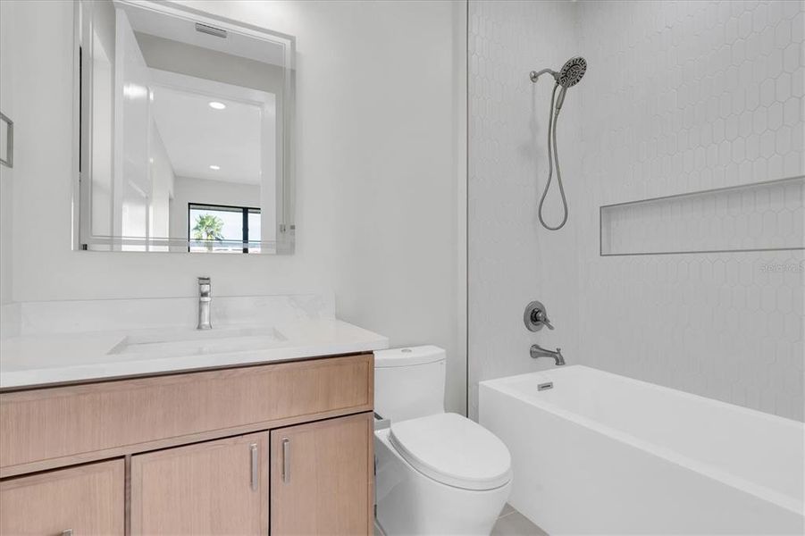 Furnished interior view inside a new home in , St. Petersburg (Image 9).