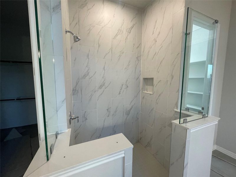 Walk-in Shower in Primary Bath