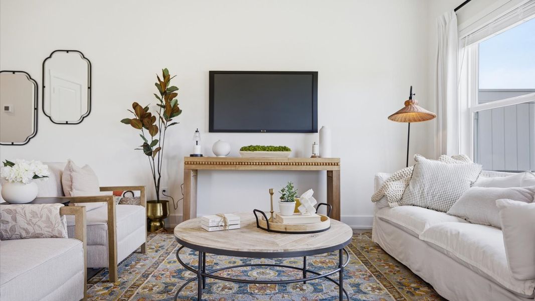 Furnished interior view inside a new home in Macon Townhomes, Seymour (Image 9).